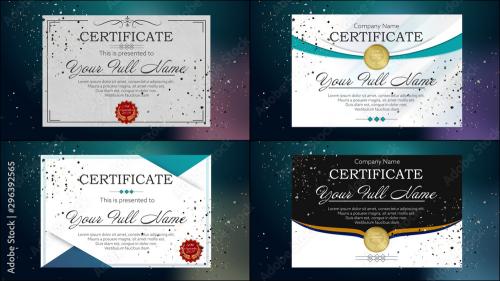 Adobe Stock - Certificate Of Excellence - 296392565