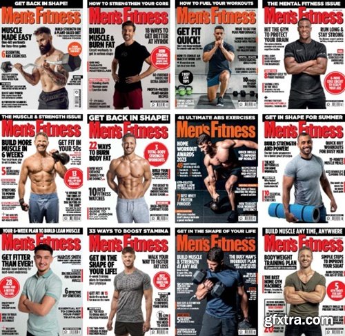 Men\'s Fitness UK - Full Year 2023 Collection