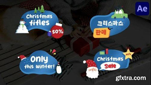 Videohive Christmas Titles Discount for After Effects 49457341