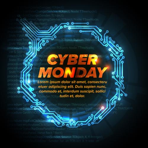 Adobe Stock - Cyber Monday Post Layout - 299607905