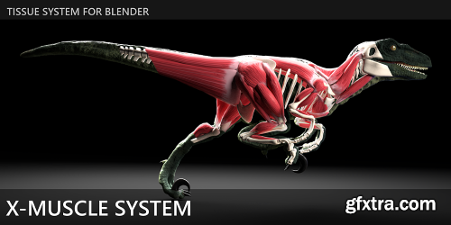 X-Muscle System v3.9.76 for Blender
