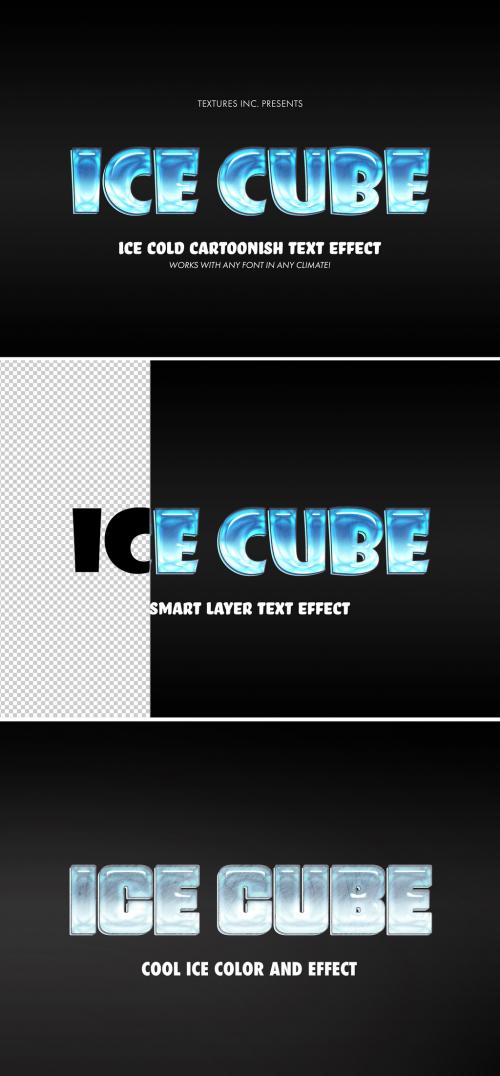 Adobe Stock - Ice cold Text Effect - 302083428
