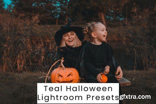 Teal Halloween Lightroom Presets GZJ3UY6