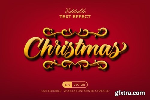 Christmas Editable Text Effect Style YZEK6EG