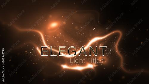Adobe Stock - Elegant Light Title - 303943799