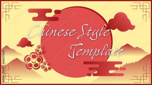 Adobe Stock - Chinese Style Title - 305777691