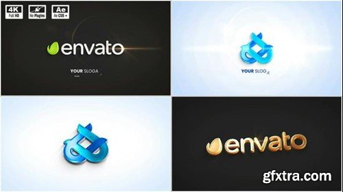 Videohive Clean Extrude Logo Animation 49480800