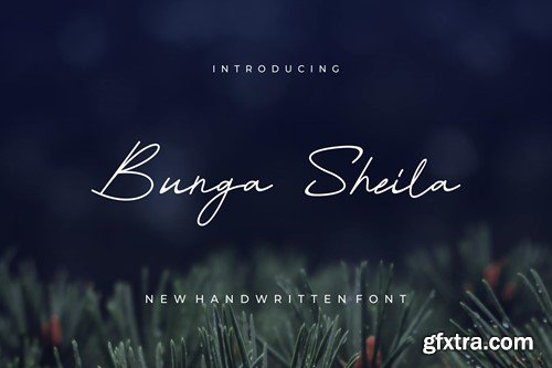 Bunga Sheila - Handwritten Font U7YBPEN