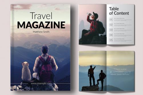Travel Magazine Layout