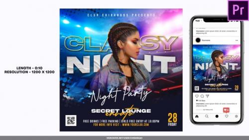 Videohive - Night Club Flyer v7 For Premiere Pro - 49322328