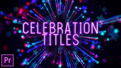 Videohive - Celebration Titles - Premiere Pro - 49425066