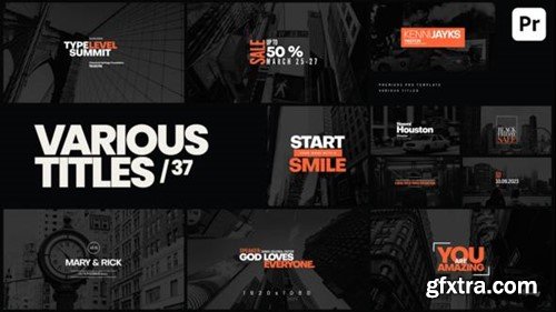 Videohive Various Titles 37 49459390