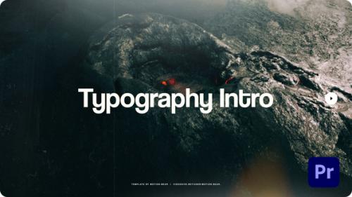 Videohive - Typography Intro For Premiere Pro - 49460216