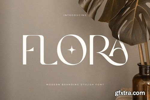 Flora - Modern Branding Stylish Font NQNYS63