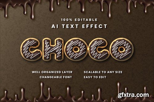 Choco Text Effect 8M8KUNG
