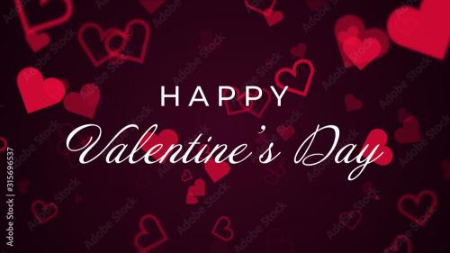 Adobe Stock - Valentine’S Day Heart Title - 315696537