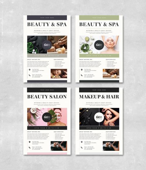 Adobe Stock - Beauty and Spa Flyer Layout - 315707217