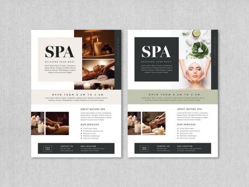 Adobe Stock - Beauty and Spa Flyer Layout - 315707420