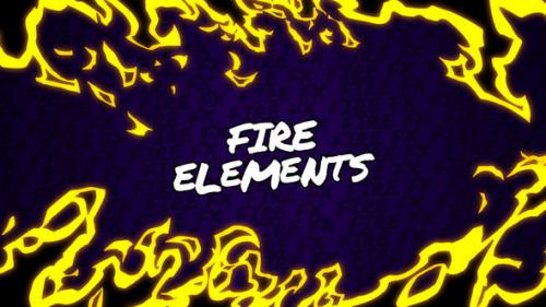 Videohive - Fire Elements // Final Cut Pro - 45901244