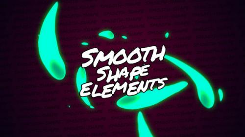 Videohive - Smooth Shape Elements // MOGRT - 45915842