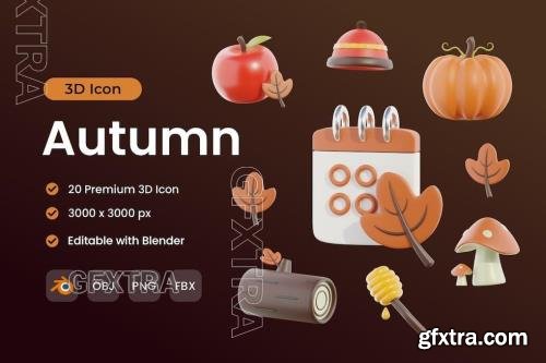 Autumn 3D Icon Pack TBCGVEN