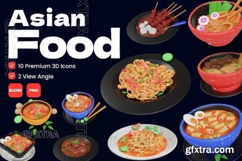 Asian Food 3D Icon 6MDTL6M