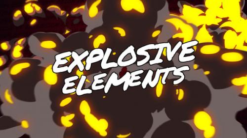 Videohive - Explosive Elements // Final Cut Pro - 45917955