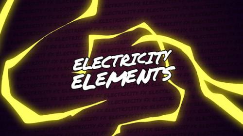 Videohive - Electricity Elements // Final Cut Pro - 45919761