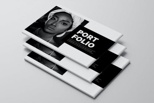 Photobook Portfolio Design Template