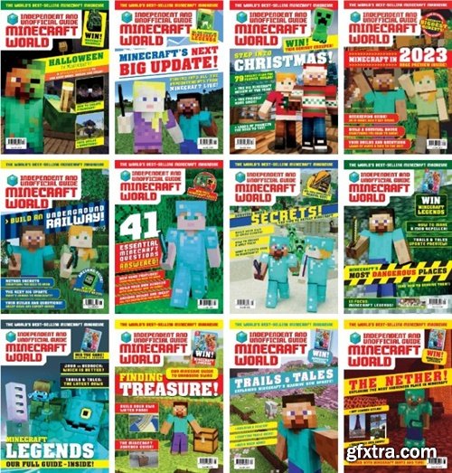 Minecraft World Magazine - Full Year 2023 Collection