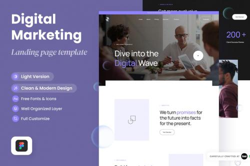 Mingle - Digital Marketing Website