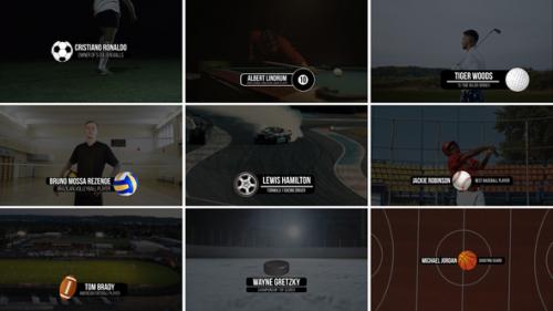 Videohive - Sport Lower Thirds | Premiere Pro (MOGRT) - 49379814