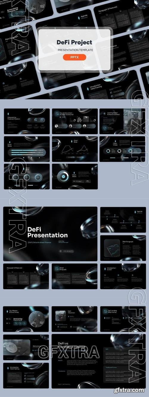 DeFi Project Presentation - Powerpoint Templates RWWQLCF