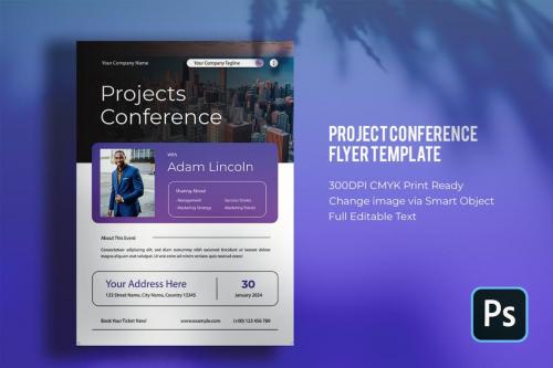 Project Conference Flyer Template