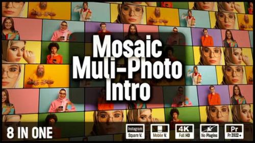 Videohive - Mosaic Multi-Photo Intro V.2 - 49436299