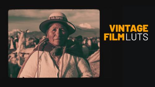 Videohive - Vintage Film LUTs - 49447176