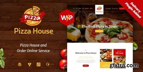 Themeforest - Pizza House - Restaurant / Cafe / Bistro WordPress Theme 17622023 v1.4.0 - Nulled