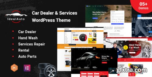Themeforest - IdealAuto - Car Dealer & Services WordPress Theme 31990064 v3.3.8 - Nulled