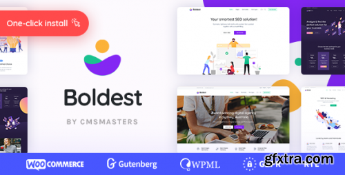 Themeforest - Boldest - Consulting and Marketing Agency WordPress Theme 23678915 v1.0.9 - Nulled