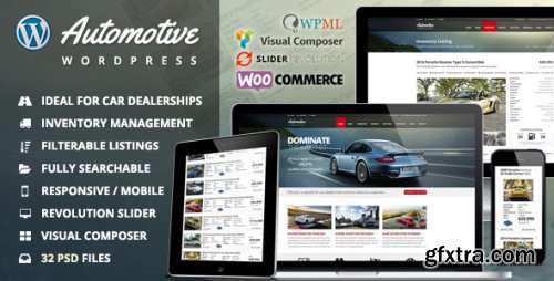 Themeforest - Automotive Car Dealership Business WordPress Theme 9210971 v13.0 - Nulled