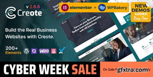 Themeforest - Creote - Corporate & Consulting Business WordPress Theme 34450141 v2.6.7 - Nulled