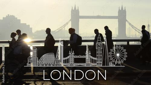 Adobe Stock - London Skyline Story for Instagram - 322357955