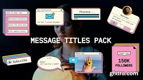 Videohive Message Titles Pack 49267396
