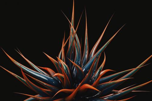Abstract Sci-fi Plant Tentacles Backgrounds