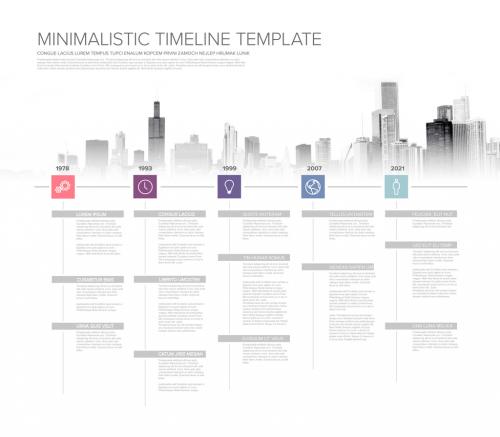 Adobe Stock - Timeline Infographic Layout with Photos - 324371624