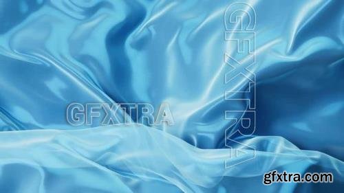 Smooth Blue Waving Cloth Background 1440452
