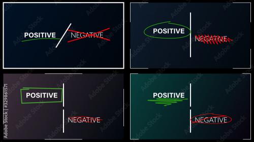 Adobe Stock - Positive Negative Title - 329861571