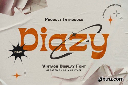 Diazy - Modern Vintage Font U9KLQUE