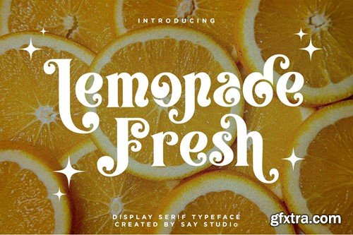 Lemonade - Decorative Serif NZWWU6P