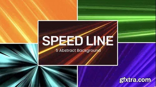 Videohive Speed Line Background Loop 47427663